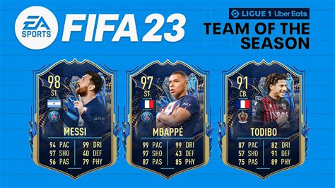 Ligue 1 TOTS In FIFA 23: All Players & Ratings